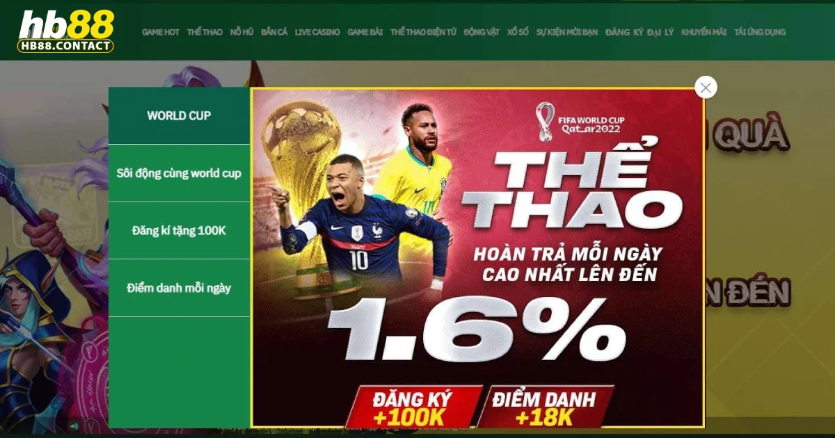 HB88 - Cá Cược Thể Thao, Casino Online Đỉnh Cao 2026 27 Cá cược thể thao tại HB88